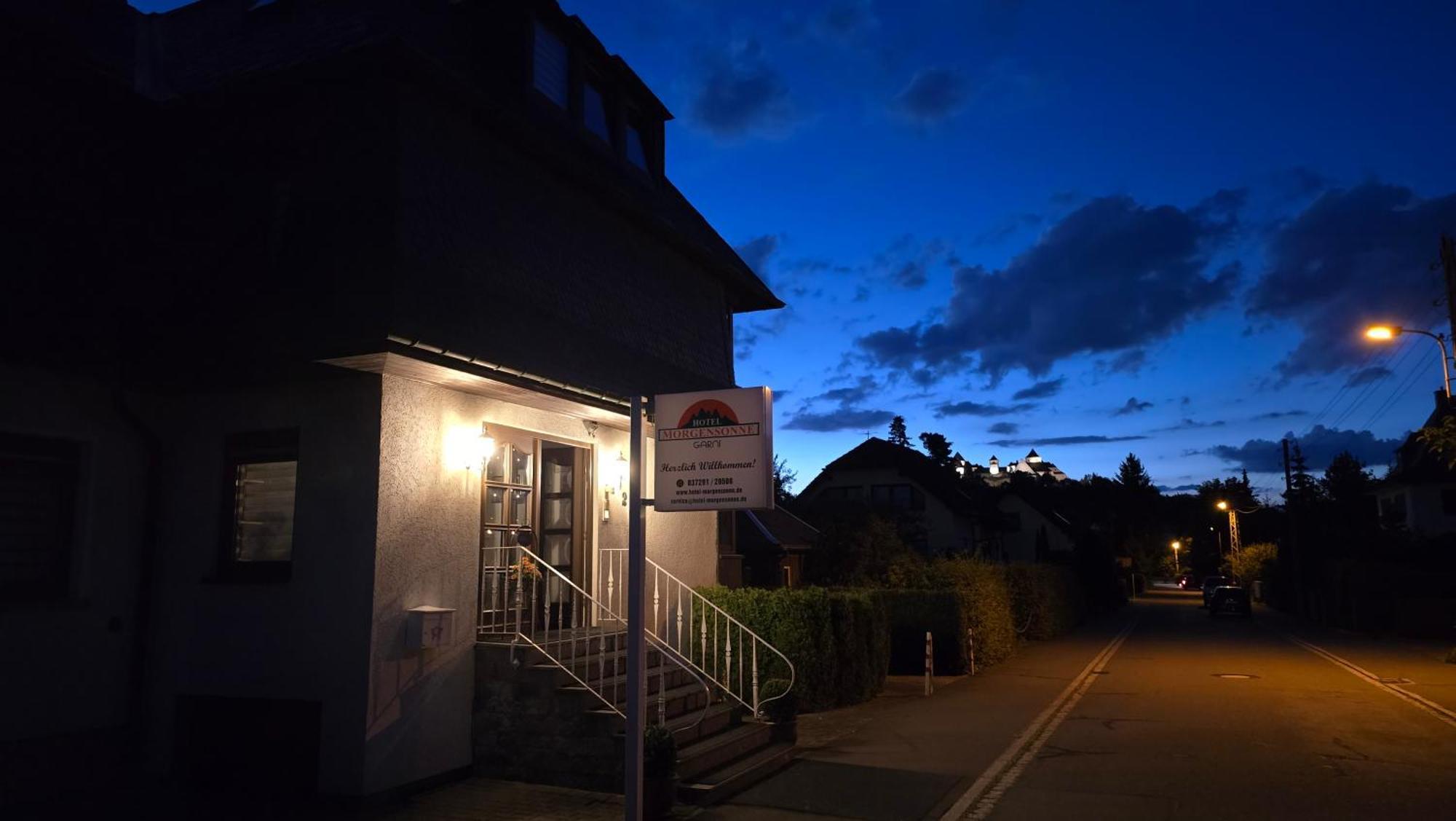 Hotel Morgensonne Augustusburg Exteriör bild
